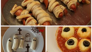 HALLOWEEN Snacks  einfach schnell und lecker [upl. by Behlau]