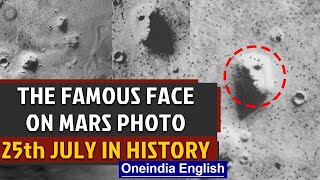 Famous face on Mars photo was taken by Viking 1 and other important events in history Oneindia News [upl. by Kind]