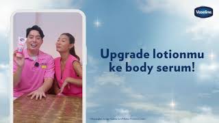 Upgrade lotionmu ke Vaseline Body Serum Soft Glow [upl. by Dorr]