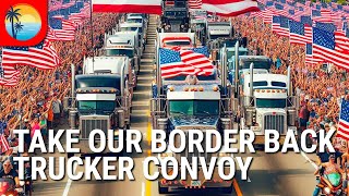 Take Our Border Back Convoy To Texas Day 5 [upl. by Enylrac939]