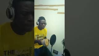 EKUEME Studio Session Playing Cabasa [upl. by Kulda760]