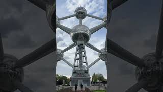 The Atomium Brussels  a true feat of Engineering atomium brusselsbelgium belgium brussels [upl. by Lihkin]