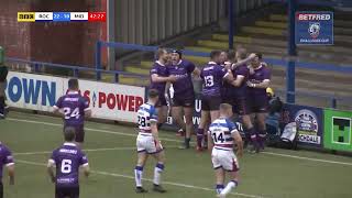 Highlights  Rochdale Hornets v Midlands Hurricanes [upl. by Audy]