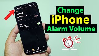 iPhone alarm volume separate from ringer [upl. by Pergrim]