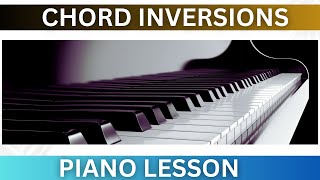 Piano Chord Inversions  Instructor Emmanuel [upl. by Sucramaj]