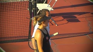 North Central College Womens Tennis vs Elmhurst  091218 [upl. by Yngad]