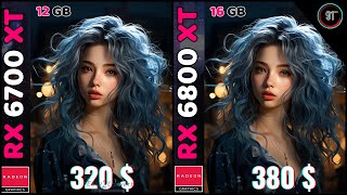 Rx 6800 Vs Rx 6800 Xt  TEST IN 16 GAMES [upl. by Ermanno939]