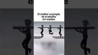 o melhor exemplo de trabalho em equipe [upl. by Retrop]