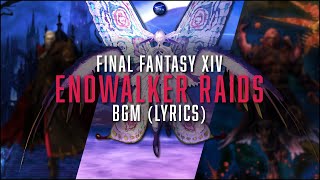 Pandemonium Raid Series Complete BGM with lyrics  FFXIV OST [upl. by Yras490]