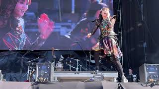 BABYMETAL  METALI world tour 2024 in Santiago Chile barricade right 4K 60 fps [upl. by Fergus]