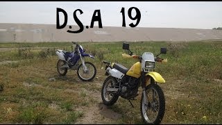 DSA  Ep 19  DR200 amp WR250F Dual Cam Dual Trail Ride and hit with a Bee in the eye TWICE [upl. by Retep]