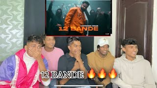 Varinder Brar 12 Bande Official  Reaction [upl. by Ydne]