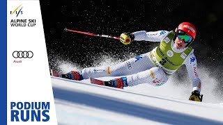 Federica Brignone  Ladies SuperG  Soldeu  Finals  3rd place  FIS Alpine [upl. by Madelin]