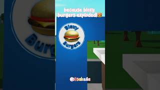 🍔BLOXY BURGERS EXPLODED BLOXBURG UPDATE SOON bloxburg bloxburgupdate [upl. by Serica]