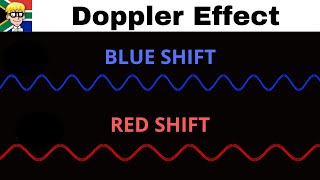 Doppler Effect grade 12 Red and Blue Shift [upl. by Esojnauj]