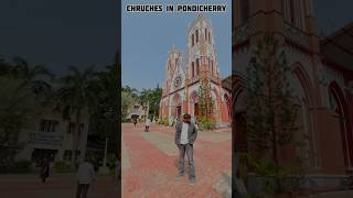 Churches in Pondicherry shortsfeed travel shorts viralvideo placestovisit [upl. by Stella570]