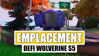 TROUVER UN CAMION DE TRANSPORT TRASK DEFI WOLVERINE SEMAINE 5 FORTNITE 2 SAISON 4 [upl. by Ojadnama]