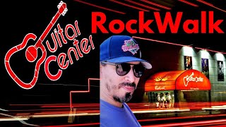 Guitar Centers RockWalk Hall of Fame on Sunset Blvd [upl. by Enilamme]