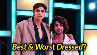 Best amp Worst Dressed Of Male Contestants [upl. by Dwain463]