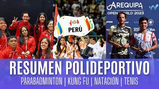 PERÚ será SEDE de los JUEGOS BOLIVARIANOS 2025  Triunfos en PARABÁDMINTON KUNG FU TENIS Y MÁS [upl. by Aciret232]