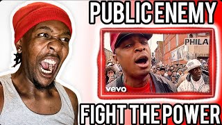 FIRST TIME HEARING Public Enemy  Fight The Power Official Music Video REACTION [upl. by Womack630]