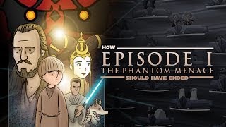 How Star Wars The Phantom Menace Should Have Ended [upl. by Onitsuaf]