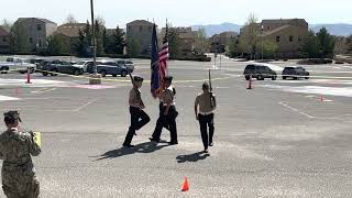 Damonte Ranch High School NJROTC County Finals Competition 1st Place [upl. by Engedi396]