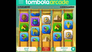 Tombola Egyptian spins and bonus rounds [upl. by Kat597]