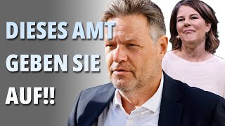 Baerbock und Habeck geben Parteiämter auf [upl. by Tegan]