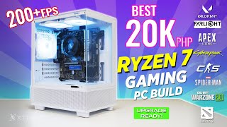 VLOG BEST ₱20K BUDGET RYZEN 7 Gaming PC Build 2024 I Tested in 9 Games [upl. by Abraham]