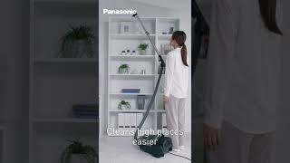 Shelf Cleaning Panasonic Bagless Canister Vacuum MCCL600 Series [upl. by Zingale]