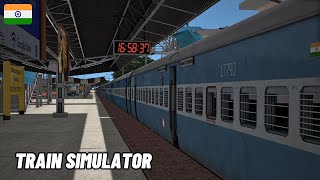 TPJ HOWRAH SUPERFAST EXPRESS JOURNEY IN TRAIN SIMULATOR  WAG 7 LOCO  HINDI GAMEPLAY [upl. by Mirak]