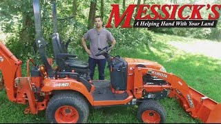 Kubota BX25 Operation Overview  Messicks [upl. by Ingeborg888]