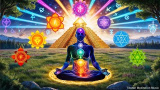 Complete Rebalancing Of The 7 Chakras  Opening the aura reducing stress negative anxiety  417 Hz [upl. by Verena]