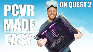 How to Play PC VR on Oculus Quest 2  Oculus Link amp Virtual Desktop Setup outdated [upl. by Arihsaj]