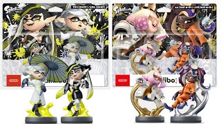 AllNew Splatoon 3 amiibo Revealed Callie and Marie amp Marina and Pearl Refresh [upl. by Nimajneb]