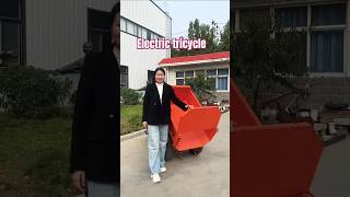 Electric tricycle Self unloading Trolley Automatic Trolley Agrectual Trolley trending viral 🛒 [upl. by Woodman678]