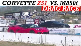 2023 BMW M850i vs 2023 Corvette Z51 [upl. by Zach]