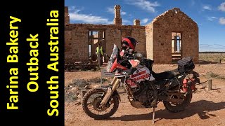 To the Farina bakery Outback South Australia we go a bakery run adventure adventurebike [upl. by Mera]