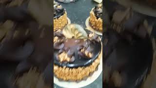 Ferrero rocher cake decorating ideas yummy cake cakeart [upl. by Aenej426]