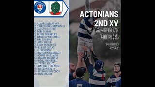 Haringey Rhinos VS Actonians II 27012024 [upl. by Druci]