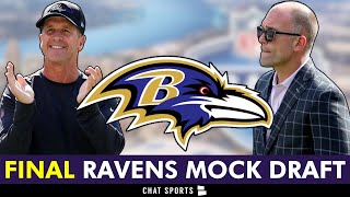 FINAL Baltimore Ravens Mock Draft Before The 2024 NFL Draft  Team Needs Draft Picks amp Analysis [upl. by Limak72]