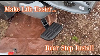 Nissan Frontier Rear Step Install [upl. by Euqirdor]