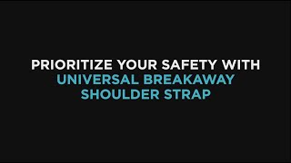 MOBILIS  Universal Breakaway Shoulder Strap [upl. by Eadnus701]