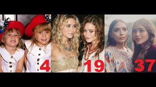 Olsen twins from 0 to 37 years old [upl. by Medarda563]