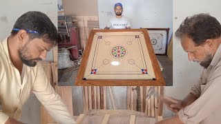 Amazing Process Of Manufacturing Carrom Board ll How To Make Wooden Carrom BoardAhsan Orakzai [upl. by Divd573]