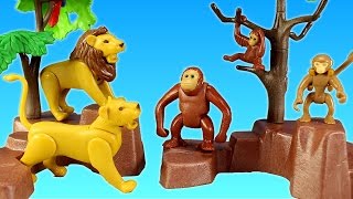 Playmobil City Zoo Toy Wild Animals Building Set Build Review [upl. by Emily714]