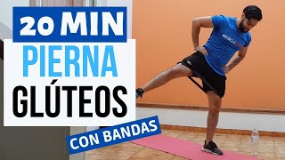 rutina 🦵🔥PIERNA Y GLÚTEOS con BANDAS ELASTICAS🔥🦵  20 minutos  Sergio Orduz [upl. by Zola849]