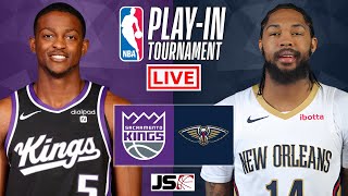 Sacramento Kings vs New Orleans Pelicans  NBA Live Scoreboard [upl. by Nylecsoj734]