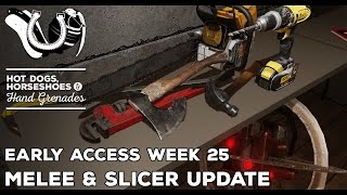 H3VR Early Access Update 25 Melee Weapons Slicerbot New Item Spawner [upl. by Whitcher]